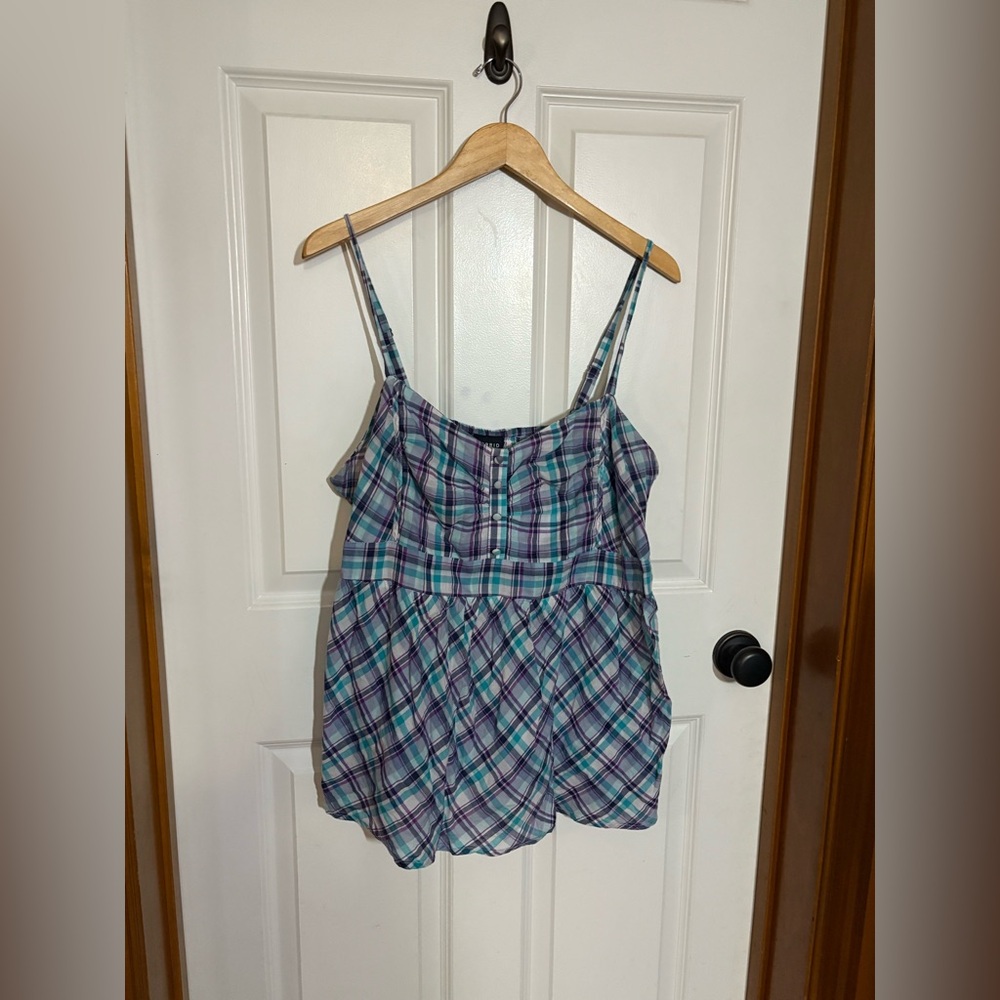 Torrid size 3 Plaid Tank